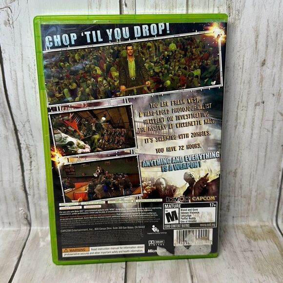 X box 360 Deadrising Platinum Hits Rated M Capcom - Picture 2 of 4